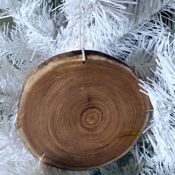 HAND CRAFTED WOOD CHRISTMAS ORNAMENT/I'M ALWAYS WITH YOU MEMORIAL CARDINAL - Picture 2 of 3